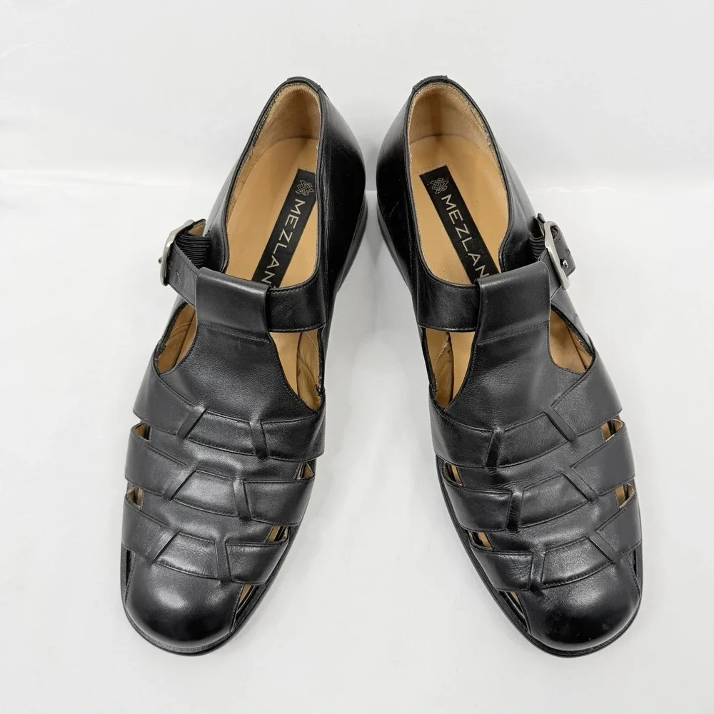Mezlan fisherman black